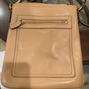 Tan Coach Crossbody